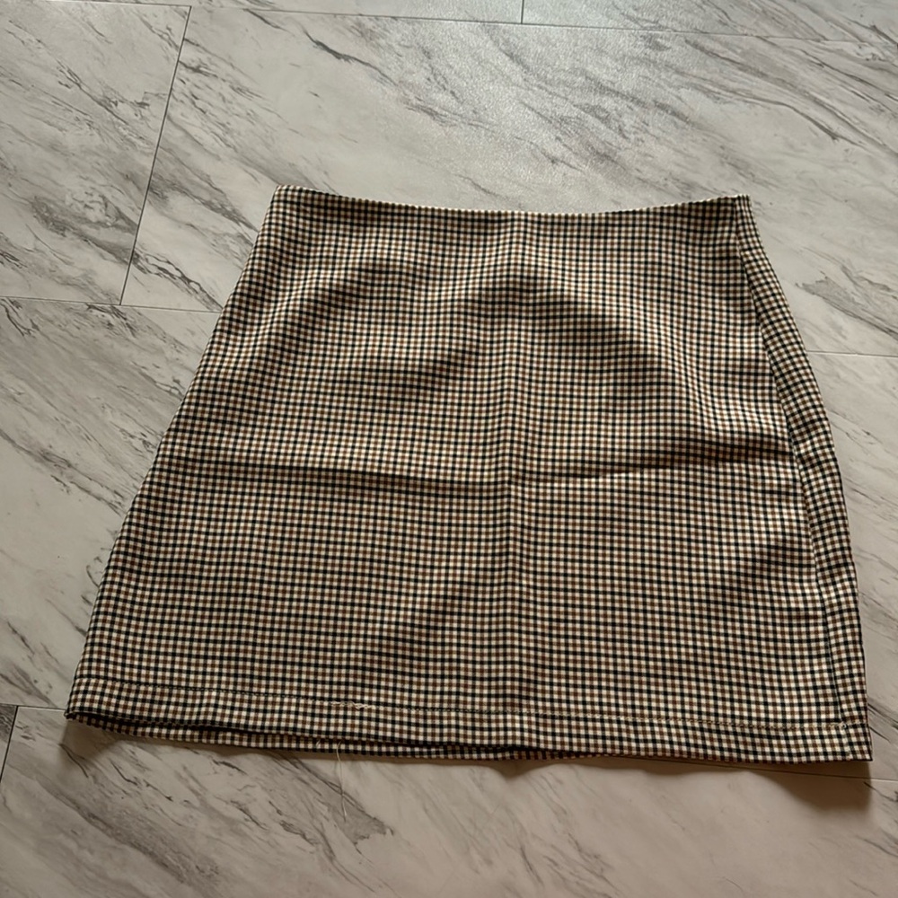 Plaid Skirt